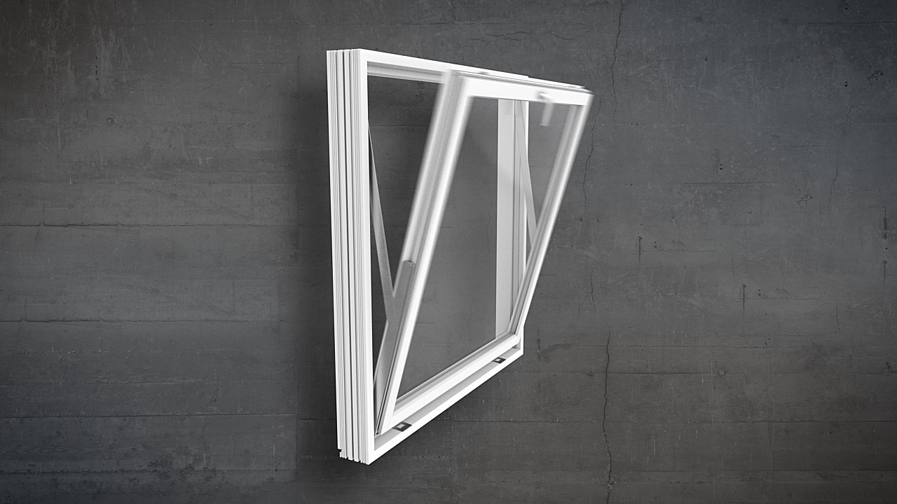 Top-swing window